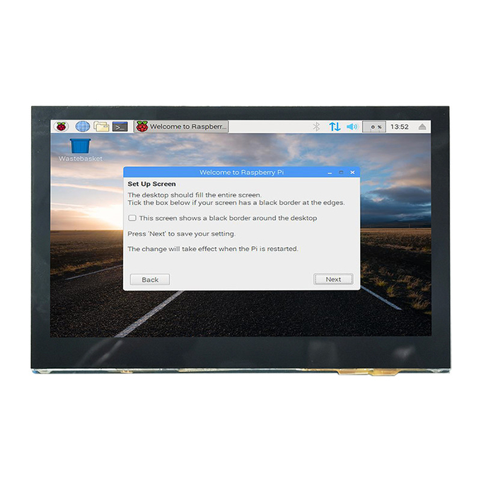 CTP 4.3 Inch HDMI Raspberry Pi Dsi Display 800x480 Full Viewing Angle 2
