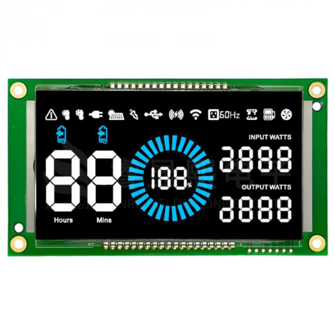 HT1621 Controller Segment Code LCD Display Module, Customize Segment LCD Display With Backlight 4