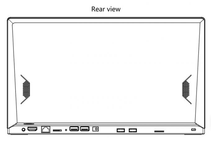14 Inch 1920×1080 Full Angle Hd Industrial Commercial Android Touch All In One Pc Used For Service Rater 1