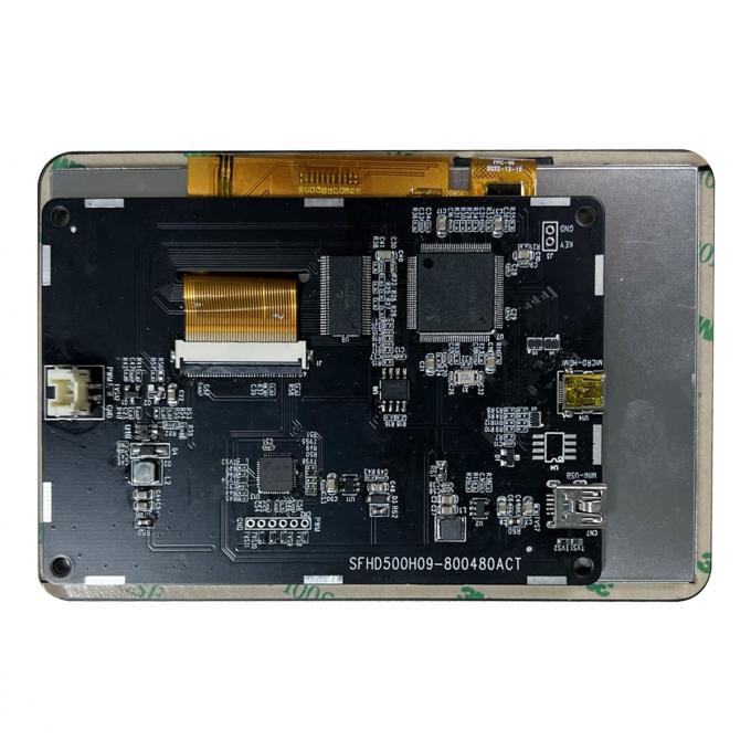 5" Raspberry Pi Compatible HDMI TFT Touchscreen Display 800x480 IPS 4