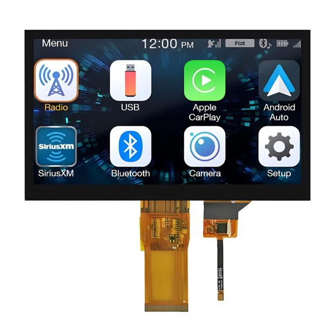 7" Inch IPS TFT LCD Touch 1024x600 Full Viewing Angle RGB Interface 2