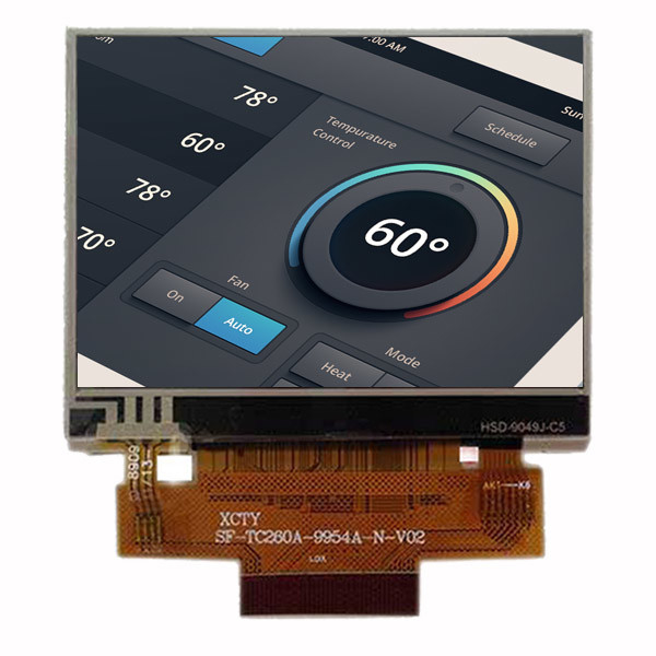 2.6" TFT LCD Display IPS Full Viewing Angle 480x320 Landscape Mode With MCU Interface 4