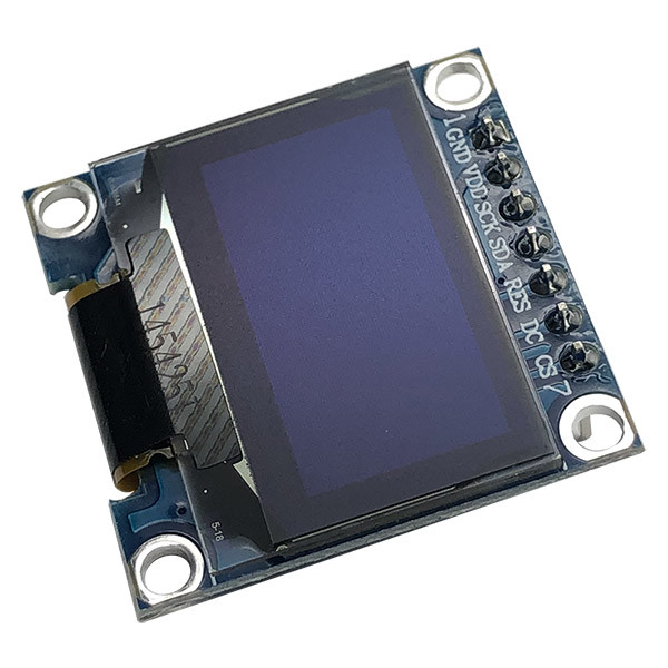 7 Pins 0.96 Inch OLED Display Module SPI I2C 3V White PMOLED With SSD1306 Driver IC 1
