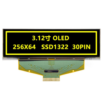 Wisechip 3.12" 256*64 Dots OLED Display Module with SPI/Parallel/I2C Interface