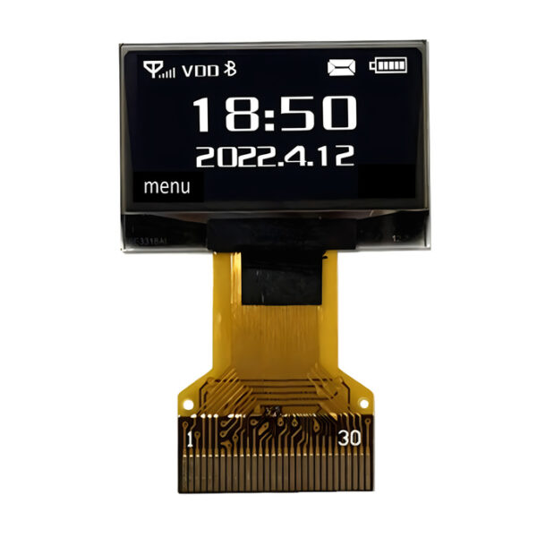 Graphic OLED Display 0.96 Inch 128x64 Monochrome SPI I2C Plugging FPC