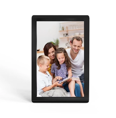 10.1-inch WiFi digital photo frame 1280x800 IPS screen, automatically rotating pictures and videos