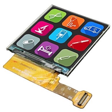 IPS TFT Display Manufactures Supply Square Mode 1.54 Inch 240x240 IPS TFT LCD