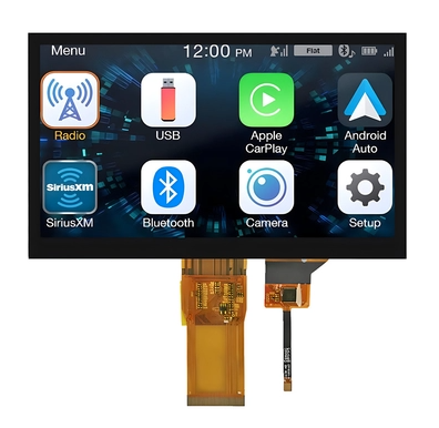 TFT Display Factory China Supply 7 Inch IPS TFT LCD Touch 1024x600 RGB Interface