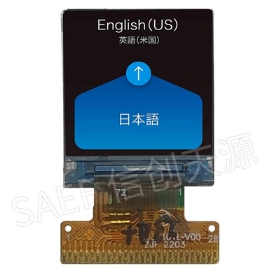 IPS TFT LCD Distributors China 0.85 Inch MCU Square TFT Display 128x128 Dots