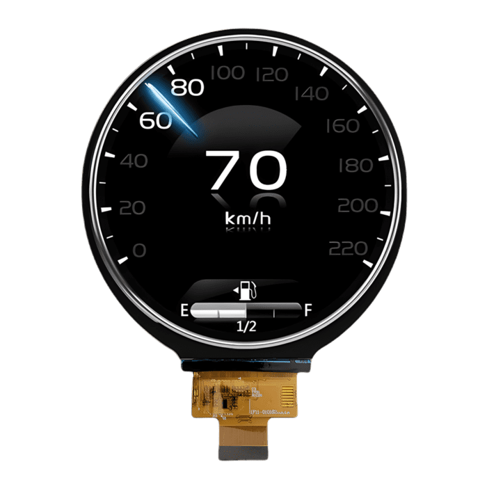 Circular LCD Display