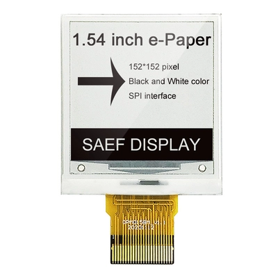 Epaper Factory Supply 1.5 Inch EPD 152x152 Dots, 1.5 Inch E-Ink Display MCU Interface