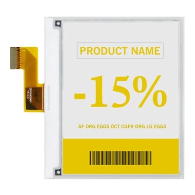 ePaper Manufacturer China Supply 4.2 inch Tri-color E-ink display, Low power Consumption e-ink Screen
