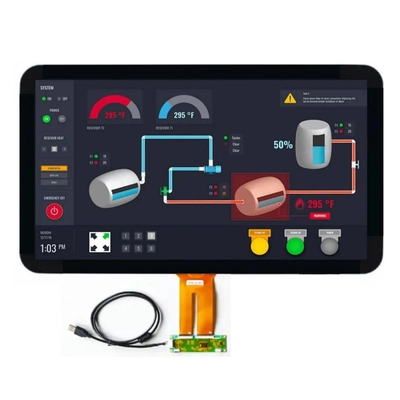 Sunlight Readable 21.5 Inch TFT LCD Display With USB Touch Screen, Industrial TFT Display Manufactures 21.5 Inch