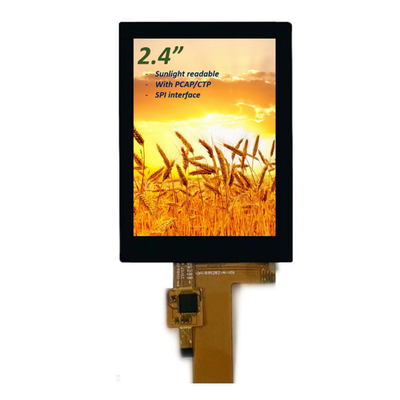 Sunlight Readable 2.4 Inch IPS TFT LCD Display, 2.4" TFT Display Manufactures