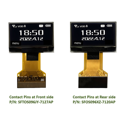 128x64 Graphic OLED Display 0.96 Inch SPI I2C Interface ZIF FPC Connection