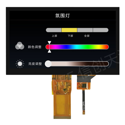 7 Inch TFT LCD Touchscreen Module 1024x600 IPS RGB Interface, 7" TFT LCD Display Factory China