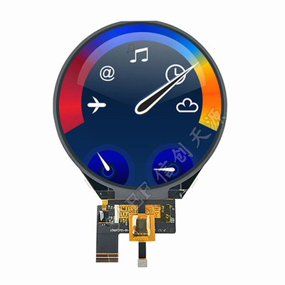 3.4 Inch PCAP Round TFT Display MIPI Interface, Projected Capacitive Touchscreen 3.4" 800x800 Dots
