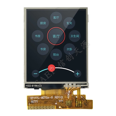 Factory Supply 1.77" TFT LCD Touch Screen Display 128x160 TN Panel for Smart Devices Front Screen