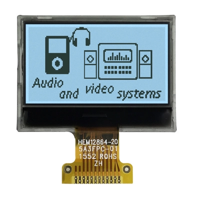 pc86884425-fstn_positive_128x64_lcd_graphic_display_cog_3_3v_spi_interface_with_white_backlight