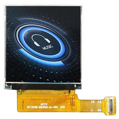 TFT Display Manufactures Supply 1.54 Inch 240x240 Square TFT LCD SPI Interface