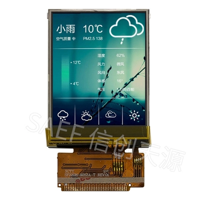 Resistive Touchscreen TFT LCD Display 2.2", TFT LCD Manufacturer China 2.2 Inch MCU 8&6Bits Interface