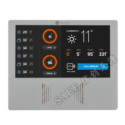 1024x600 Dots 7 Inch TFT Touch Screen , PCAP Touch Panel Full Viewing Angle
