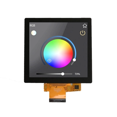 Square 4 Inch 480x480 Industrial TFT Display 40 Pins, Capacitive Touchscreen TFT 4 Inch