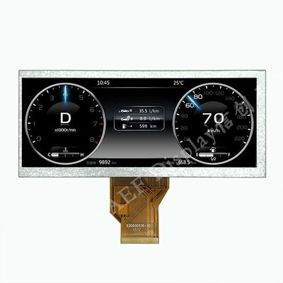 6.5 Inch Stretched Bar Type TFT LCD Screen Module 800x320 50 Pin RGB 24 Bits