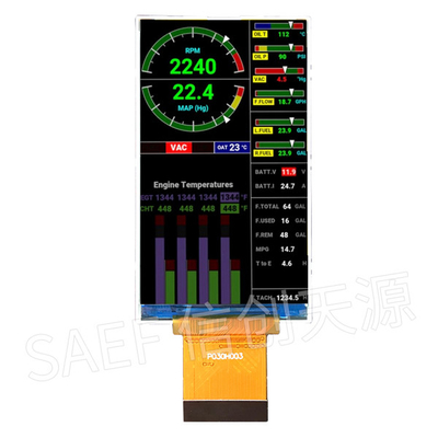 LCD Display Manufacturer Supply 3 Inch 360x640 IPS TFT LCD Module RGB Interface