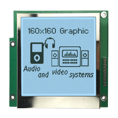 Graphic FSTN LCD Display Module 160x160 Dots Positive ST75161 3.3V VDD SPI Interface
