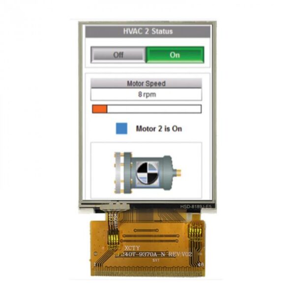 TFT LCD Display Module 2.4 Inch 240x320 RGB MPU&RGB Interface with Resistive Touchscreen