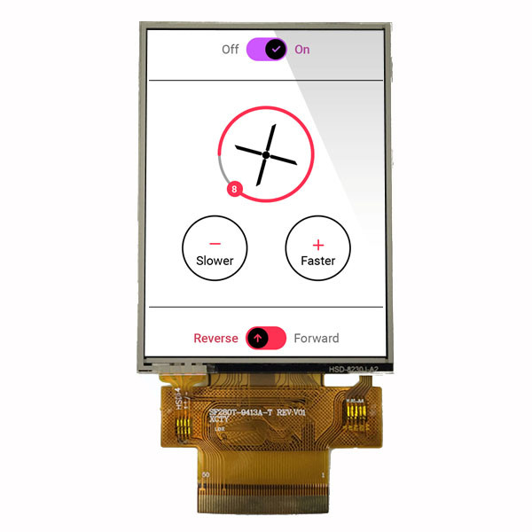 TFT LCD Manufacturer China Supply 2.8 Inch Display 240x320 Dots ILI9341 IC RGB&MCU Interface